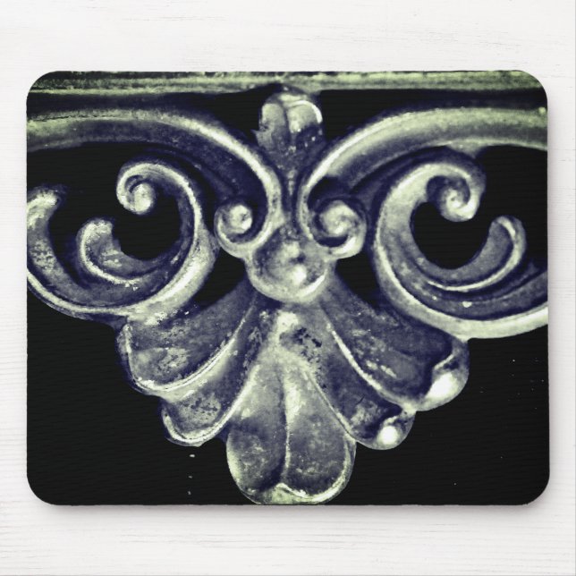 Silver French Frame Mousepad (Vorne)