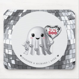 Silver Ghost Valentine mit Names Year Pattern Mousepad