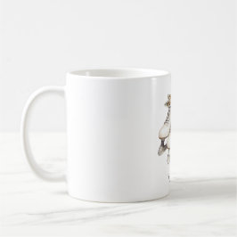 Silver Glam Ice Skate Weihnachten Kaffeetasse