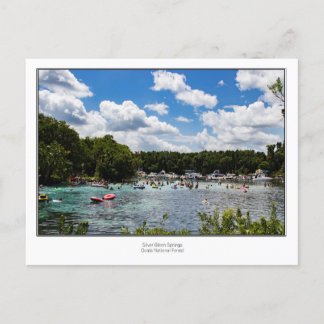 Silver Glenn Springs Postkarte