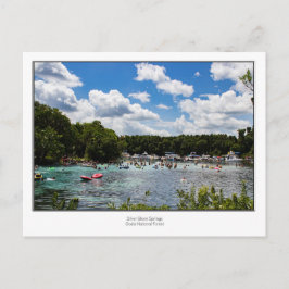 Silver Glenn Springs Postkarte