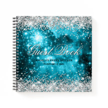Silver Glitzer Aqua Aquamarin Celestial Birthday G