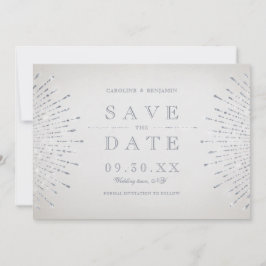 Silver Glitzer Deko Jahrgang Hochzeit Save the Dat Save The Date