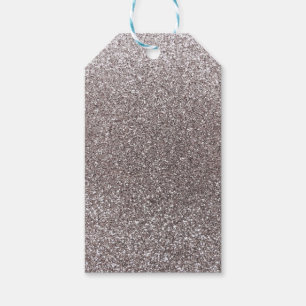 Silver Glitzer Geschenkanhänger