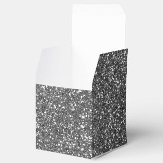 Silver Glitzer Geschenkschachtel
