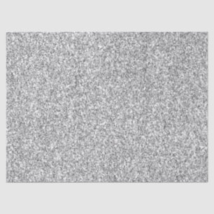 Silver Glitzer Glitz Seidenpapier