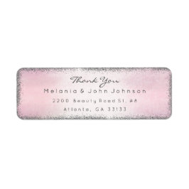 Silver Glitzer Pink Vielen Dank UAWG Delikat