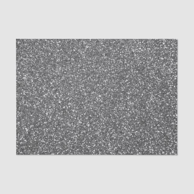 Silver Glitzer Seidenpapier (Vorderseite)
