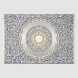 Silver Gold Tissue Paper Seidenpapier