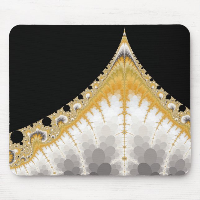 Silver Gold Vulkan Mousepad (Vorne)