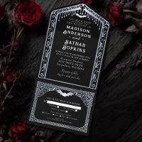 Silver Gothic Vampire Cathedral Wedding