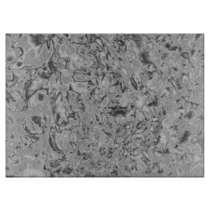 Silver & Gray Art Chopping Board Schneidebrett