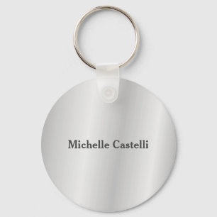 Silver Gray Beruflich Einzigartig klassisch einfac Schlüsselanhänger