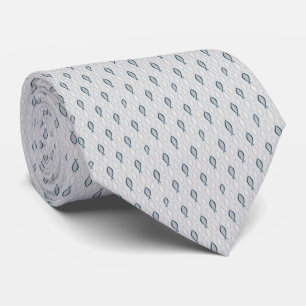 Silver Gray Christlich Ichthys Jesus Fish Krawatte