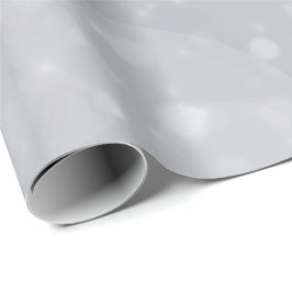 Silver Gray Glitzer White Hübsch Bokeh Spark Geschenkpapier