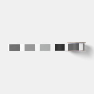 Silver Gray Hues Satinband
