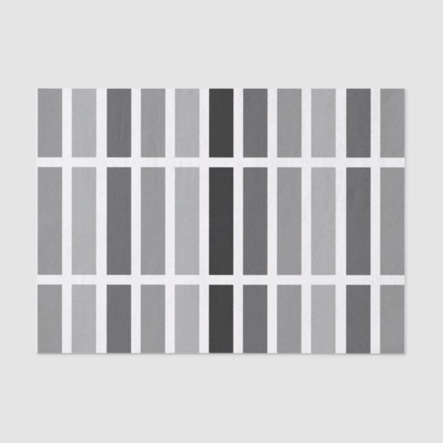 Silver Gray Hues Seidenpapier (Vorderseite)