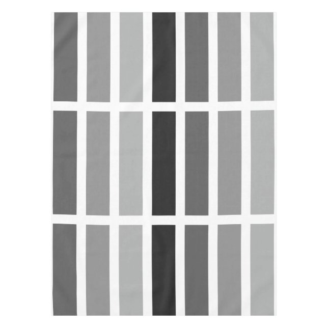 Silver Gray Hues Tischdecke (Vorderseite)