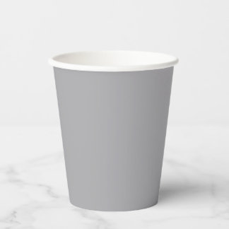 Silver Gray Pappbecher