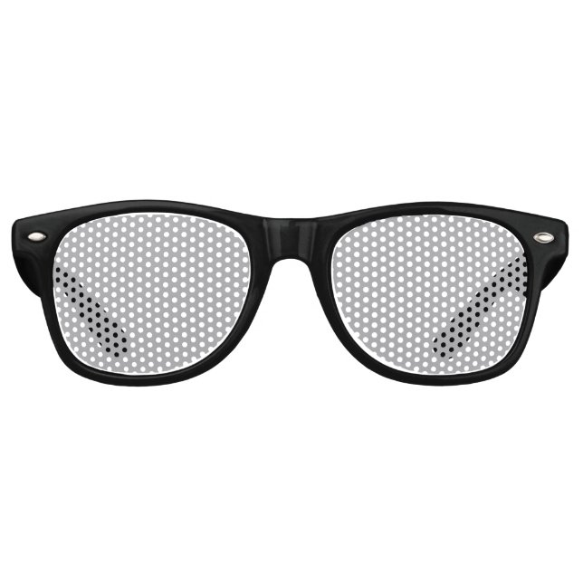 Silver Gray Partybrille (Vorderseite)