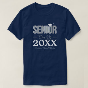Silver Gray Senior Class T-Shirt