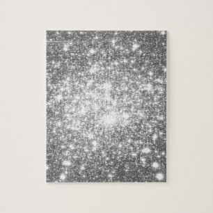 Silver Gray Sparkle