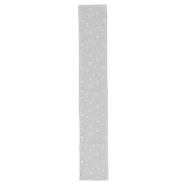 SIlver Gray Starlight Großer Tischläufer