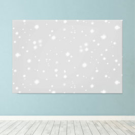 Silver Gray Starlight Leinwanddruck
