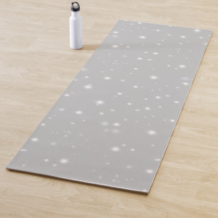 Silver Gray Starlight Yogamatte