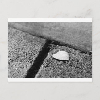 Silver Heart Postkarte