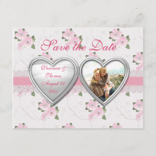 Silver Hearts Save the Date