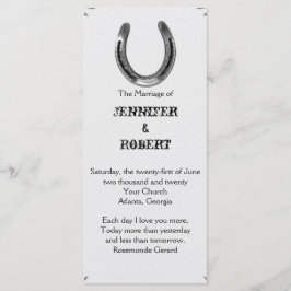 Silver Horseshoe auf dem Programm für Weißhochzeit