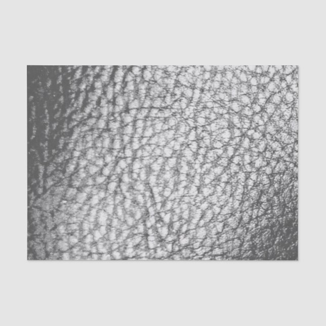 Silver Imitats Leather Seidenpapier (Vorderseite)