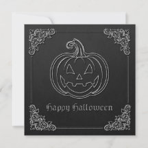 Silver Jack O' Lantern Halloween
