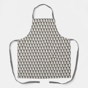 Silver Kitchen Armor Schürze