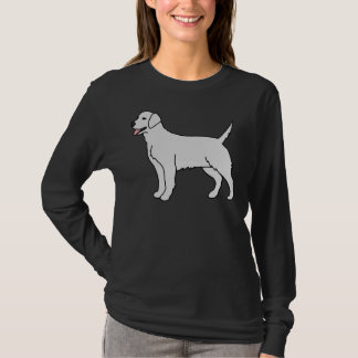 Silver Labrador Hund T-Shirt