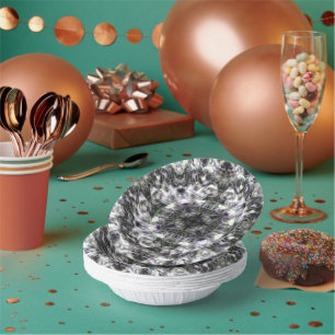 Silver Lace Pappteller