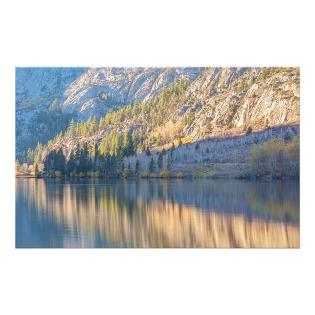 Silver Lake Herbst Fotodruck (Vorne)