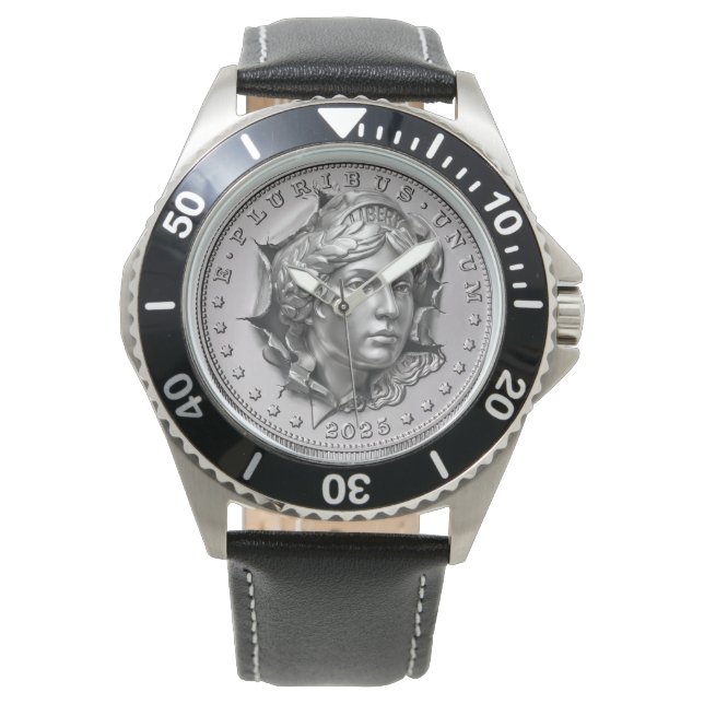 Silver liberty armbanduhr (Vorderseite)