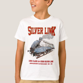 Silver Link - LNER Class A4 2509 Steam Train Loco T-Shirt