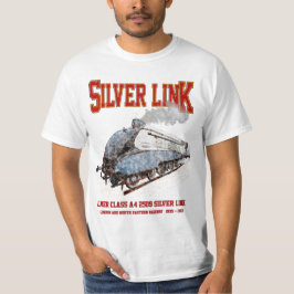 Silver Link - LNER Class A4 2509 Steam Train Loco T-Shirt