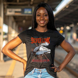 Silver Link LNER Klasse A4 2509 Lokomotive UK-Flag T-Shirt