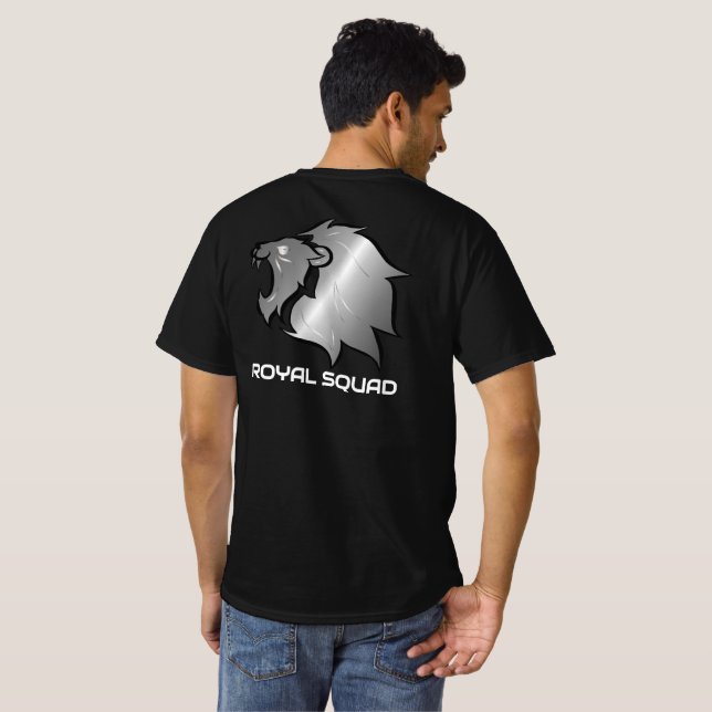 Silver Lion Royal Squad T-Shirt (Schwarz voll)