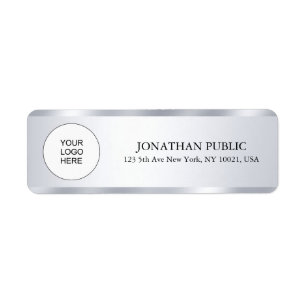 Silver Look Modern Template hochladen