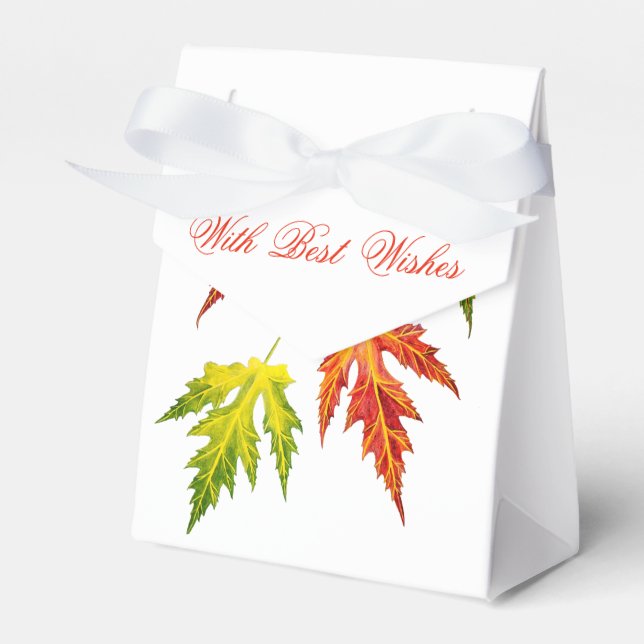 Silver Maple auf einem Gefallen Geschenkschachtel (Vorderseite)