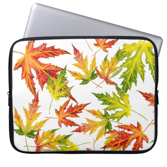 Silver Maple auf einem Laptop-Sieb Laptopschutzhülle (Vorderseite)