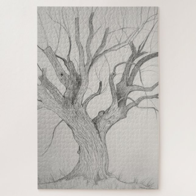 Silver Maple Jigsaw Puzzle (Vertikal)