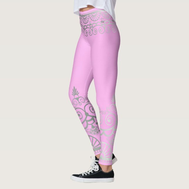 Silver Mehndi - Leggings (Links)