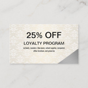 Silver Member Discount Treuekarte