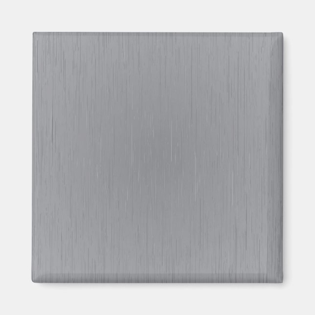 Silver Metal Look Magnet (Vorne)